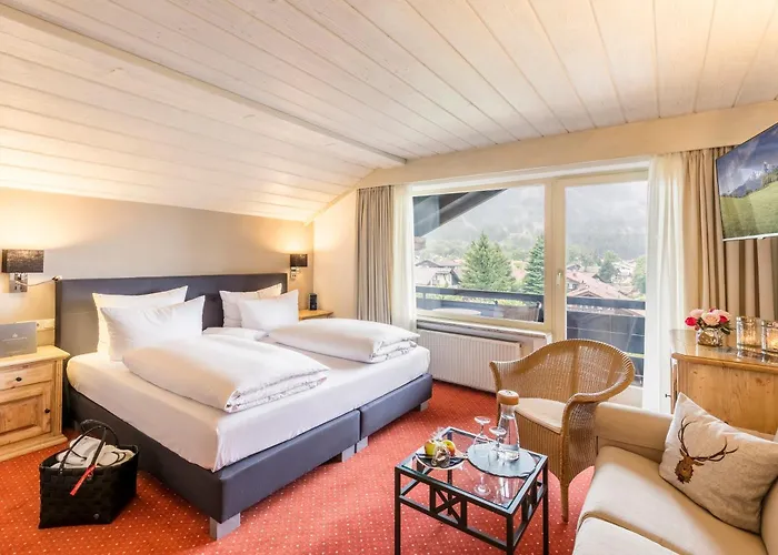 Hotel Staudacherhof In I Blick Aufs Zugspitzmassiv I Einzigartige Bayurvida Küche Garmisch-Partenkirchen